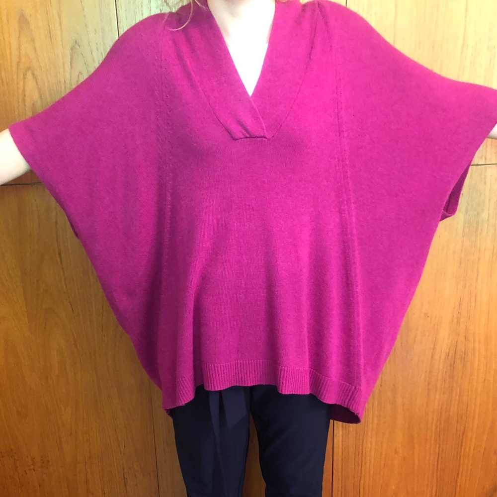 Ralph Lauren cashmere/lambswool blend poncho